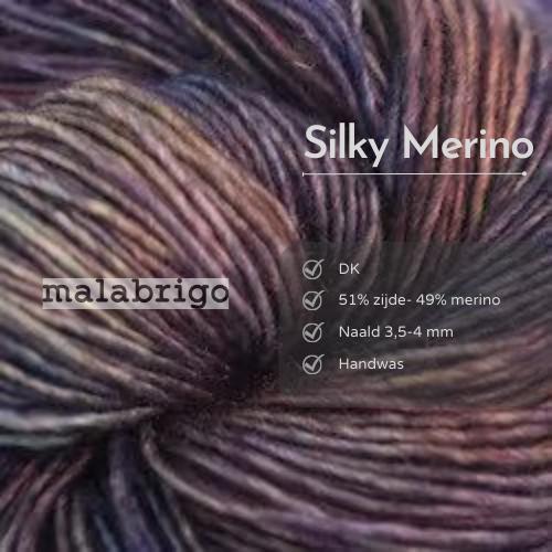 Malabrigo Silky Merino 150 Azul Profundo