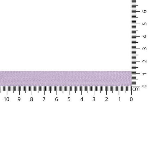 Twill tape for mouth mask bows - light purple - per meter