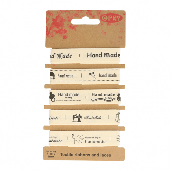 Labels 'Hand Made'